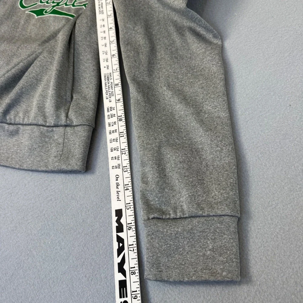 Nike Philadelphia Eagles Hoodie Fan Gear Womens Large NFL Football Pullover Gray